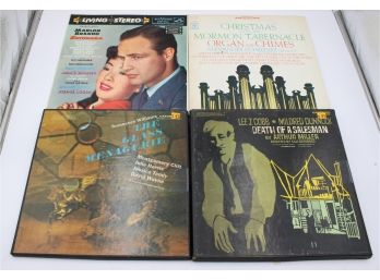 VINYL RECORDS 33RPM MISCELLANEOUS RECORDS BOX LOT (EXODUS, LAWRENCE WELK)