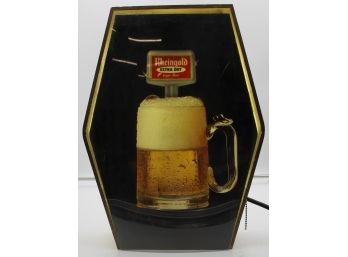 VINTAGE RHEINGOLD EXTRA DRY LIGHT UP VINTAGE BEER SIGN