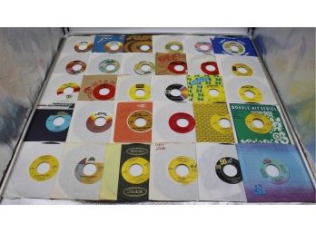 VINYL RECORDS 45RPM MISCELLANEOUS RECORDS BOX LOT (JOHN LENNON, BRENDA LEE)