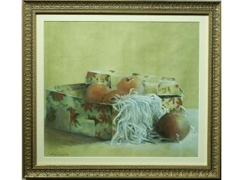 Cynthia Townsend: Box Of Pears Still Life