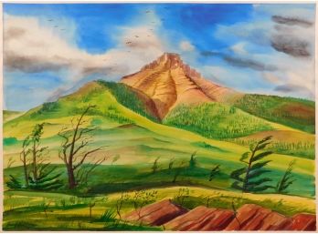 Howard Besnia:  Southwest Landscape