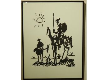 After Pablo Picasso: Don Quixote