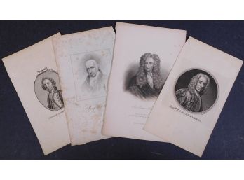 Assortment Of Antique Etchings And Engravings