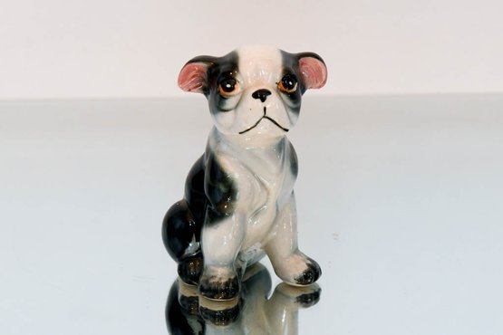 4.5' Porcelain Boston Terrier