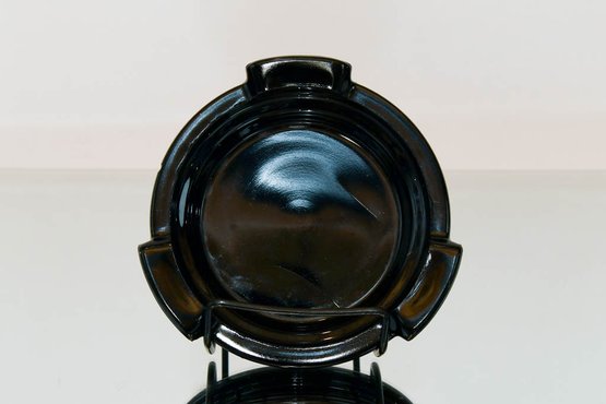 6.5' Black Vase/pot/statue Stand