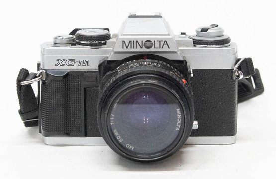 1981 Minolta XG-M 35mm SLR Camera