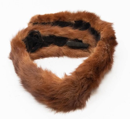 32' Red Fox Stole Fur