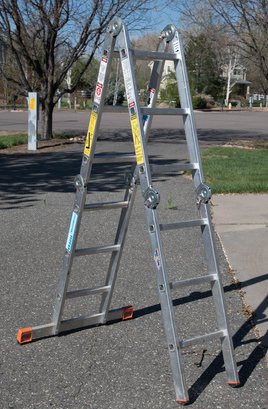 Krause Multimatic 12' 300lb Multiposition Ladder