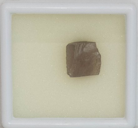 Smoky Quartz From Brazil Rough Free 15 Cts. Sealed In Box