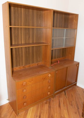 Scandinavian Style Pressed Wood Bookshelves