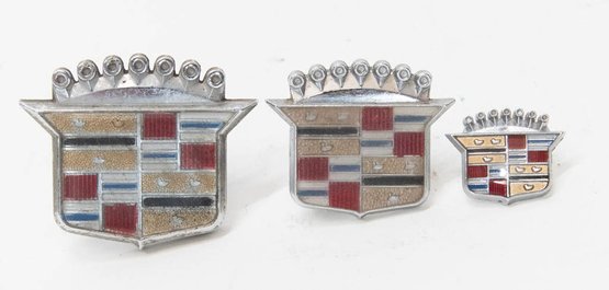 Cadillac Crown Emblem Badges