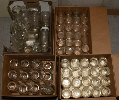 Lot Of Canning Jars #1