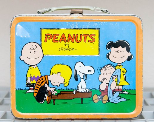 1959 Peanuts Comic Strip Lunch Box (no Thermos)