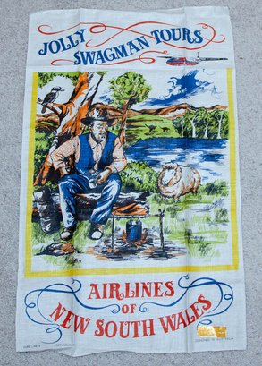 Australia Pure Linen Towel Jolly Swagman Tours And Airlines Of New South Wales