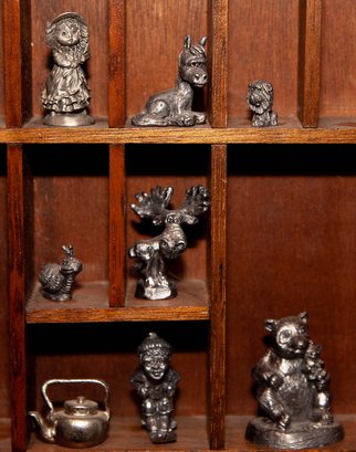 Lot Of Pewter Miniatures