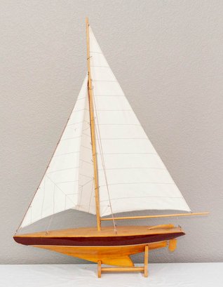 Model Pond Yacht Sailboat