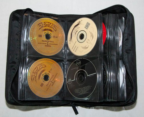 Softsided Case Full Of CDs
