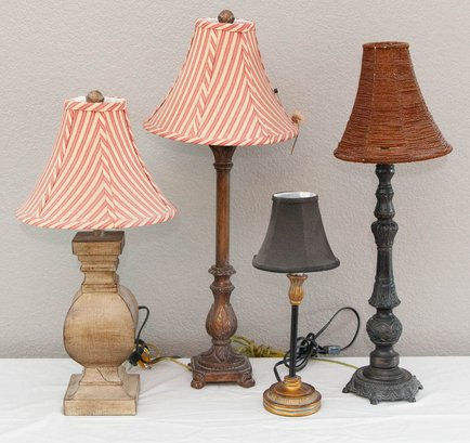 Lot Of Single Table Lamps