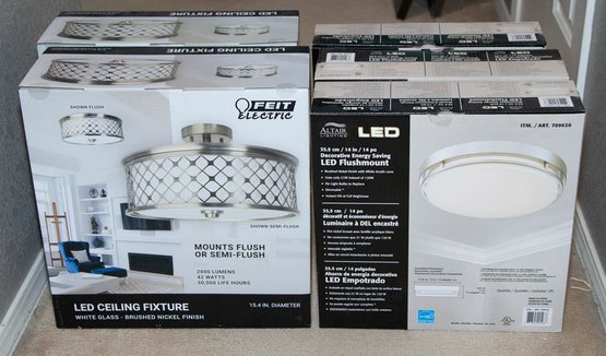 LED Ceiling Fixtures New In Box