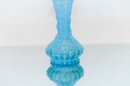 1939 Fenton Spiral Optic Blue 8' Vase