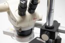 Leica GZ4 Laboratory Microscope With Boom Stand And  Lite Mite Accessory Works!