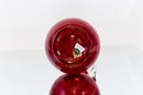 7' Fenton Ruby Red Coin Dot Pitcher