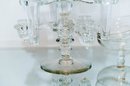 15' Clear 3-tier Epergne