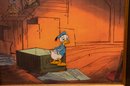 One Of A Kind! Rare!Walt Disney Donald Duck Animation Cel And Pencil
