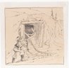 Marvin Smith ' Checking The Abandoned Mine' Drawing Unsigned Artwork From The Artist's Estate