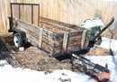 2013 4x8 Carry On Trailer Utility Trailer With Spare Tire