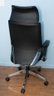 Donati Leather Executive Chair, Ergonomic Swivel Adjustable Height Backrest Seat Faux Armrest Office Chair