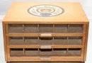Au Moulin Wooden Haberdashery Cabinet For Tubes 90 M
