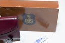 Vintage Mark Cross Leather Billfold With Original Box