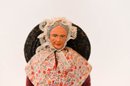 12' Santon De Aubagne Terra Cotta Folk Art Old Lady Doll