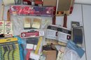 Lot Of Painting Items Including Brushes And Sandpaper New In Package