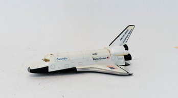 10' British Design Columbia Space Shuttle Model Made In Hong Kong