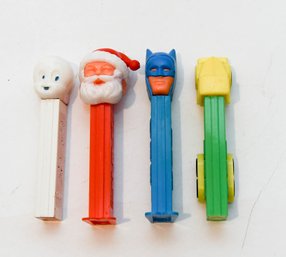 Vintage Casper, Batman, Santa And Semi Truck Pez Dispensers