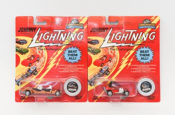 1995 Johnny Lighting Die Cast Triple Threat And T.N.T.