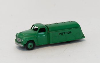 1950s Dinky Toys Green Petrol Tanker 4.25' Made In England