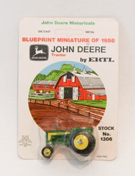 ERTL John Deere Historicals Blueprint Miniature Of 1958