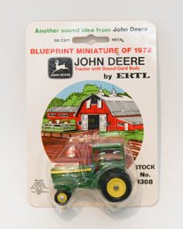 ERTL John Deere Historicals Blueprint Miniature Of 1972