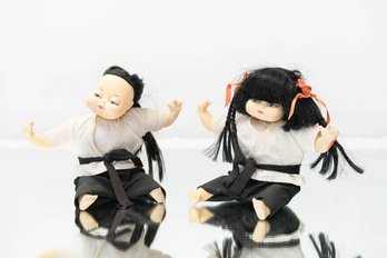 1980s Goodwill International Chinese Martial Arts Dolls