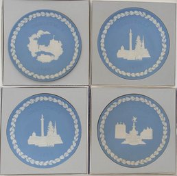 Wedgewood 1969, 1970 And 1971 Christmas Annual Plates