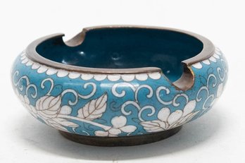 Chinese Cloisonne Enamel Ashtray