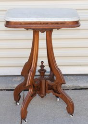 Victorian Marble Top Parlor Table