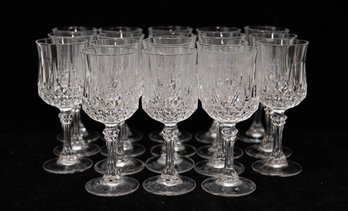 6.5' Cristal D' Arques Longchamp White Wine Glasses (18)