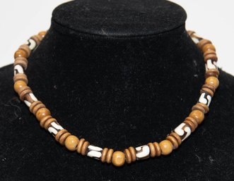 Wooden Bead Necklace