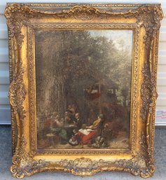 Eduard Seydel. (Luxembourg, 1822-1881). Untitled. Oil On Panel. Signed Lower Right E Seydel *Appraised