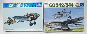 Italeri GO 242/244 And Caproni 1:72 Model Kits