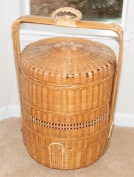 1940s Large Asian Wedding Basket (3 Pieces)